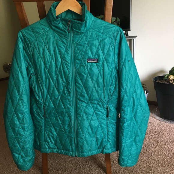 Patagonia Nano Puff Jacket Nanopuff Teal Medium
